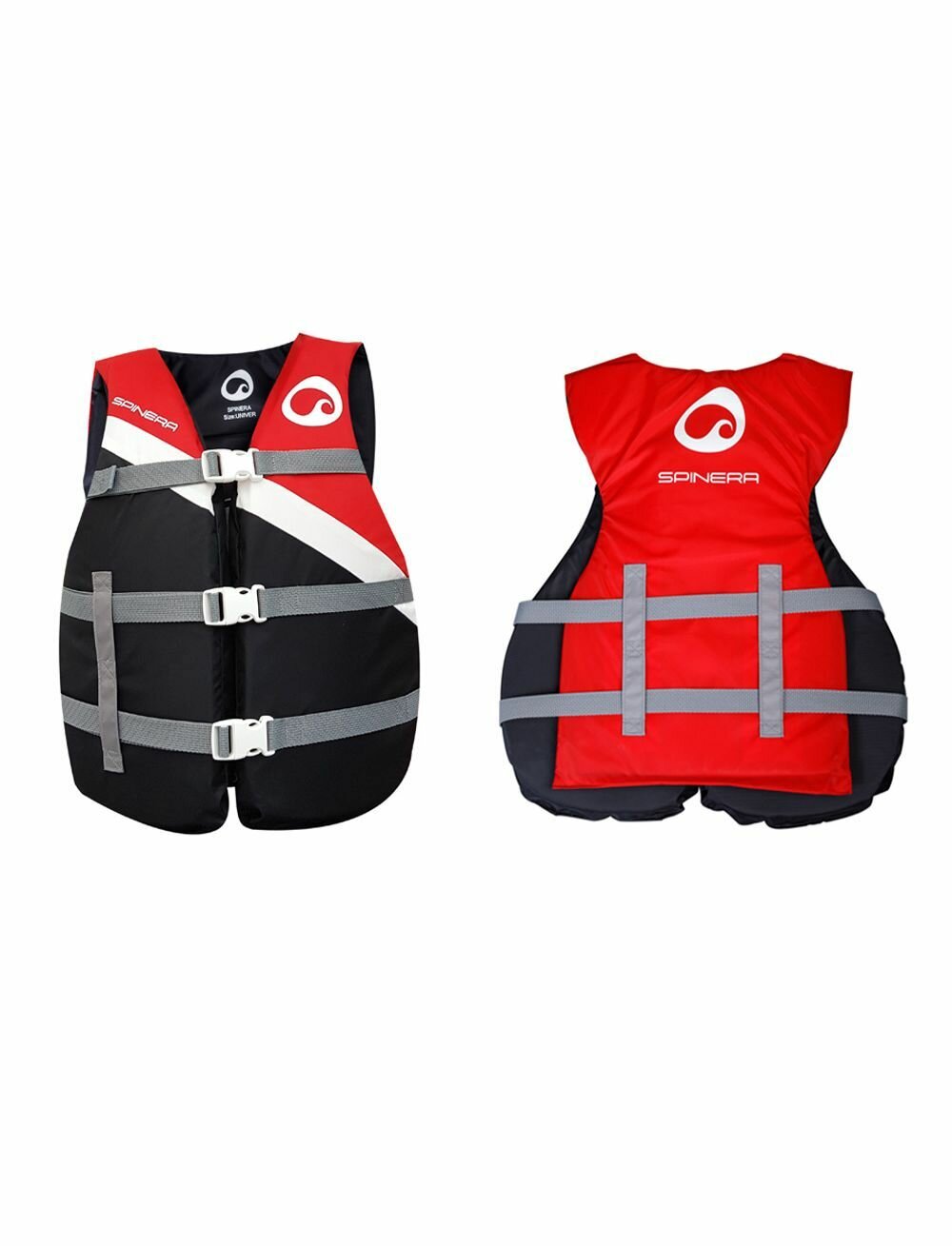 Спасательный жилет Spinera Universal Nylon Vest - 50N Black/Red черно-красный из нейлона размер универсальный (18293)