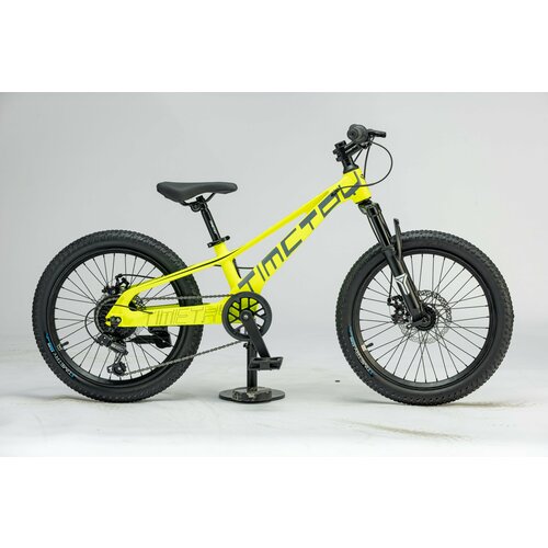 Велосипед Time Try ТT226/7s 20 Рама магниевый сплав 10, Подростковый Детский Унисекс, желтый