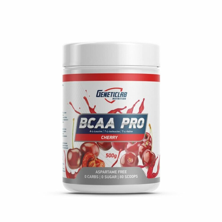 GeneticLab BCAA Pro 500 г (Фруктовый пунш)