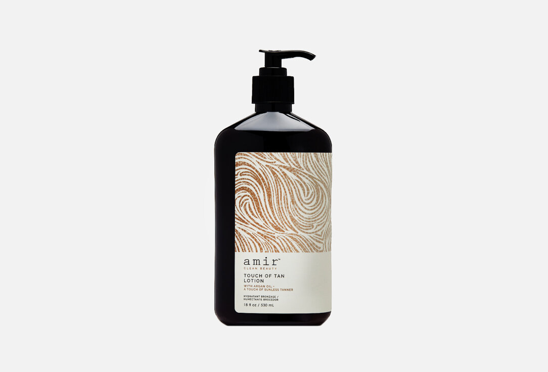 Лосьон для кожи Amir Clean Beauty Touch Of Tan Moisturizer Увлажняющий с бронзирующим эффектом 530мл - фото №6