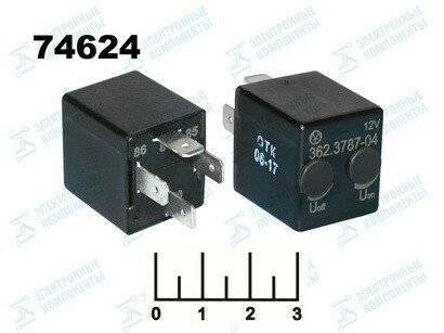 Реле контроля напряжения 12V 25A 362.3787-04