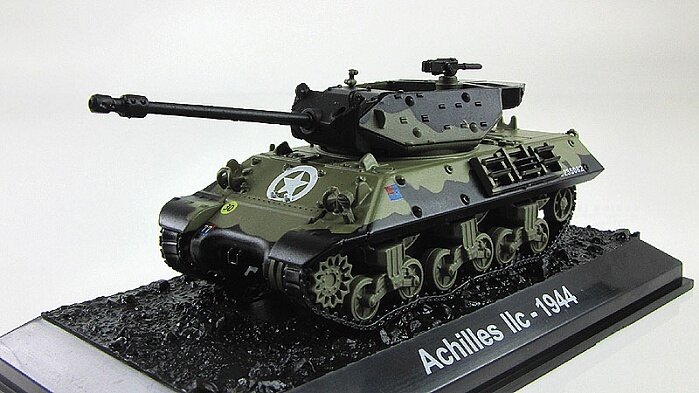 Масштабная модель 1/72, танк ACHILLES M10 1944г.
