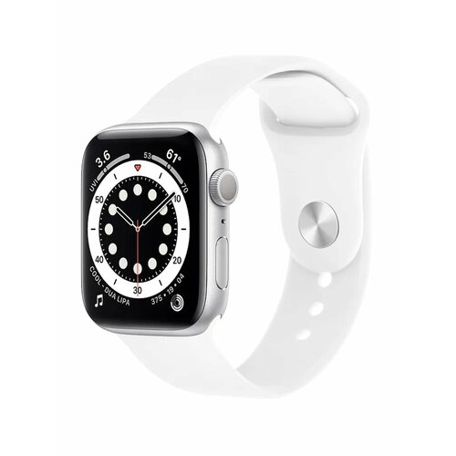 Ремень для часов Apple Watch 8 ремешок для apple watch 42 44 45 49 mm силиконовый цвета шартрез