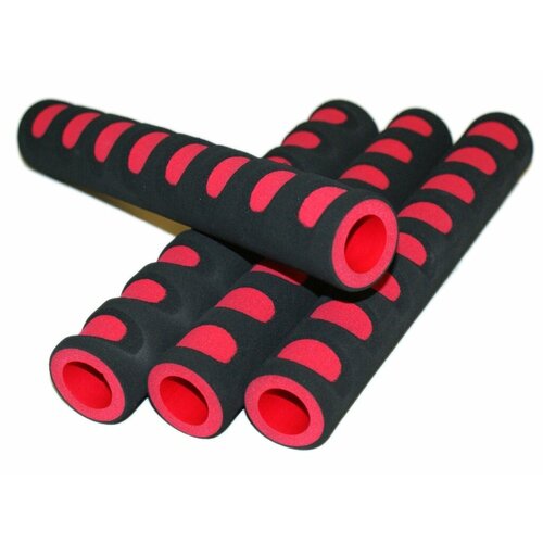 Мягкие антискользящие накладки на велоручки нмвт-р Красный 529₽