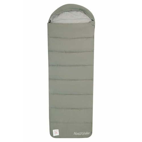 Спальник Naturehike Envelop Washable Cotton Sleeping Bag With Hood M180 Left Zipper Grey 394800₽
