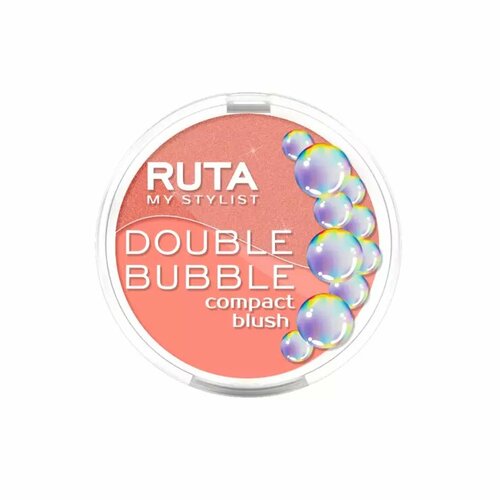 RUTA Компактные румяна двойные DOUBLE BUBBLE 102