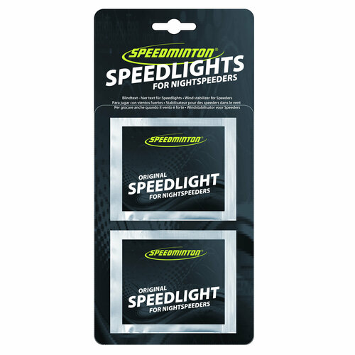 Светящиеся вставки для воланов Speedlight Blisterpack x8 Speedminton 400401 speedminton® playball желтый 16см