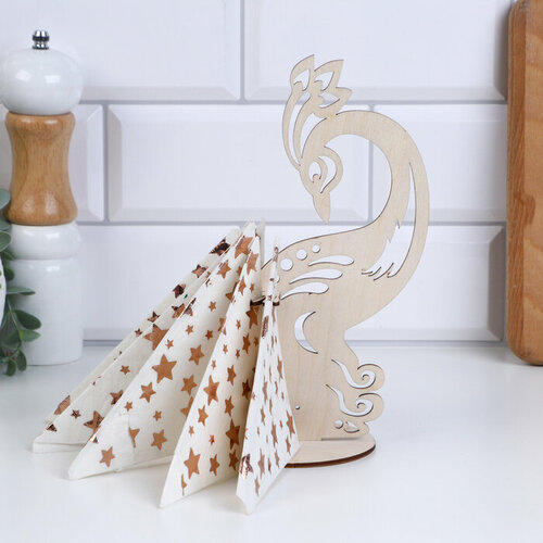 Салфетница Павлин 23 х 11 см 298₽