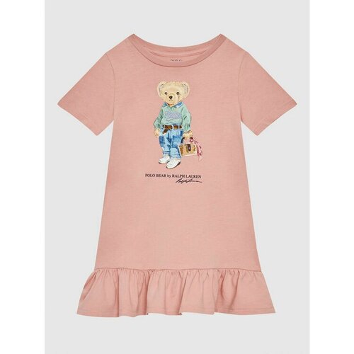 Платье Polo Ralph Lauren, размер 12M [METM], розовый