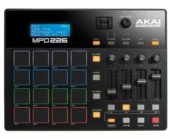 MIDI-контроллер AKAI MPD226