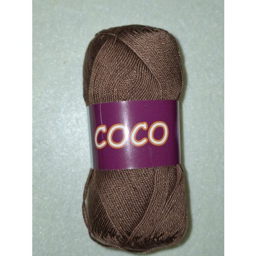 Пряжа для вязания спицами и крючком Vita cotton. COCO. 1 моток.