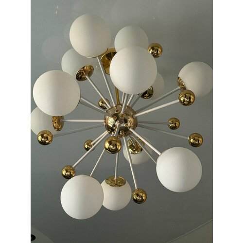 Люстра потолочная подвесная шар