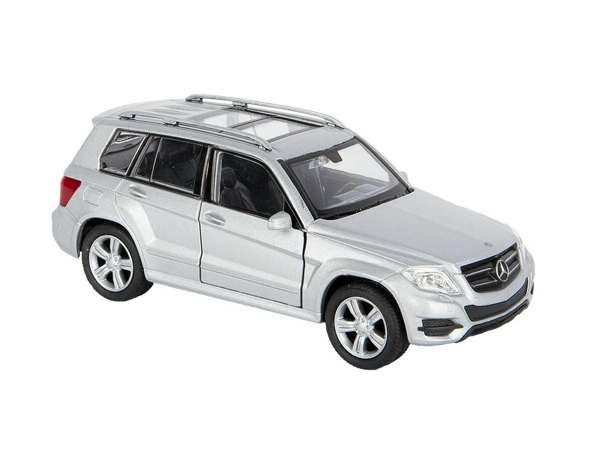 Модель машины 1:38 Mercedes-Benz GLK Welly 43684 серый