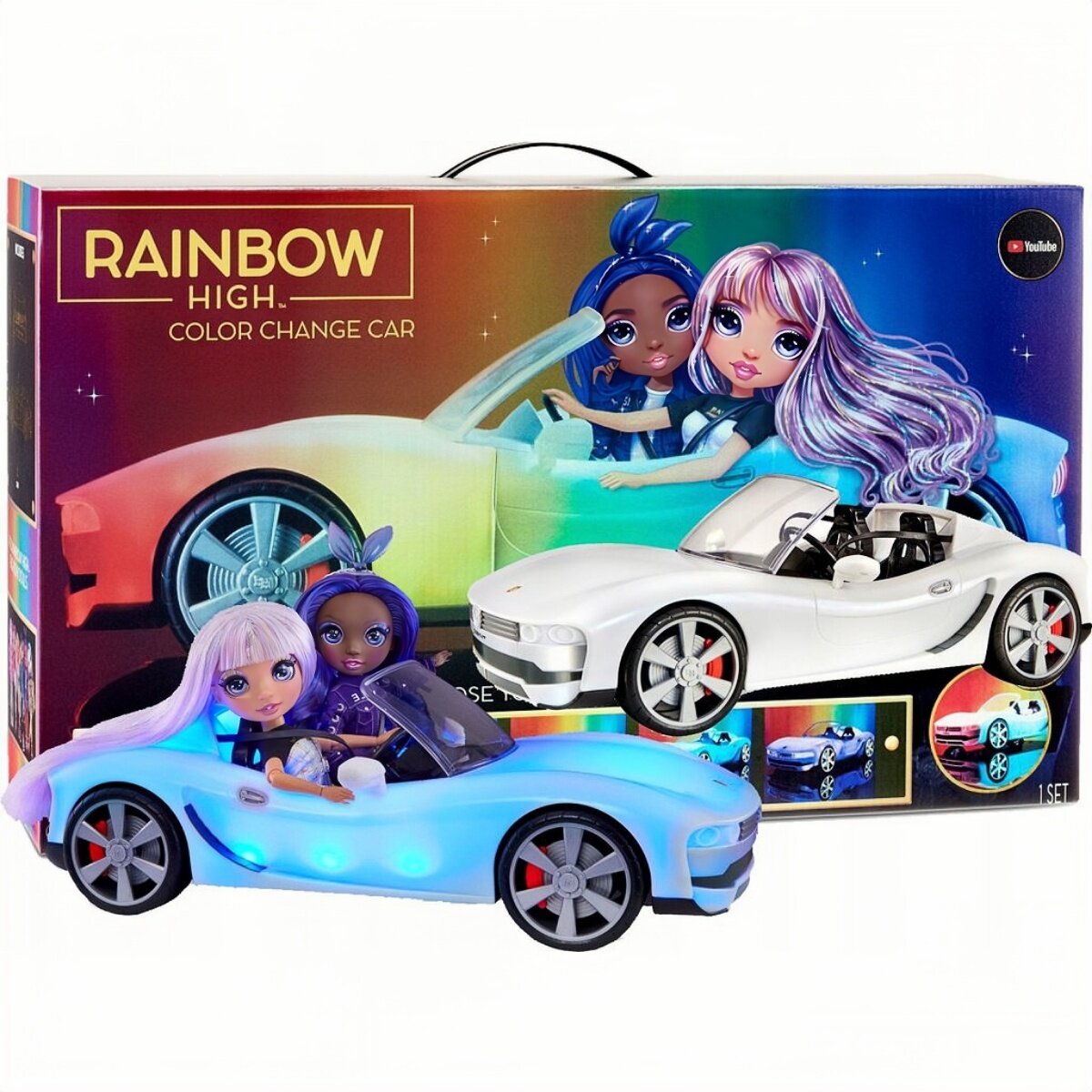 Транспорт для куклы Автомобиль для кукол Rainbow High Рэйнбоу Хай