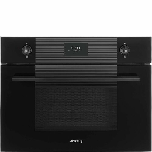 Духовой шкаф SMEG SO4101M1B3, черный духовой шкаф smeg so4101m1b3 черный