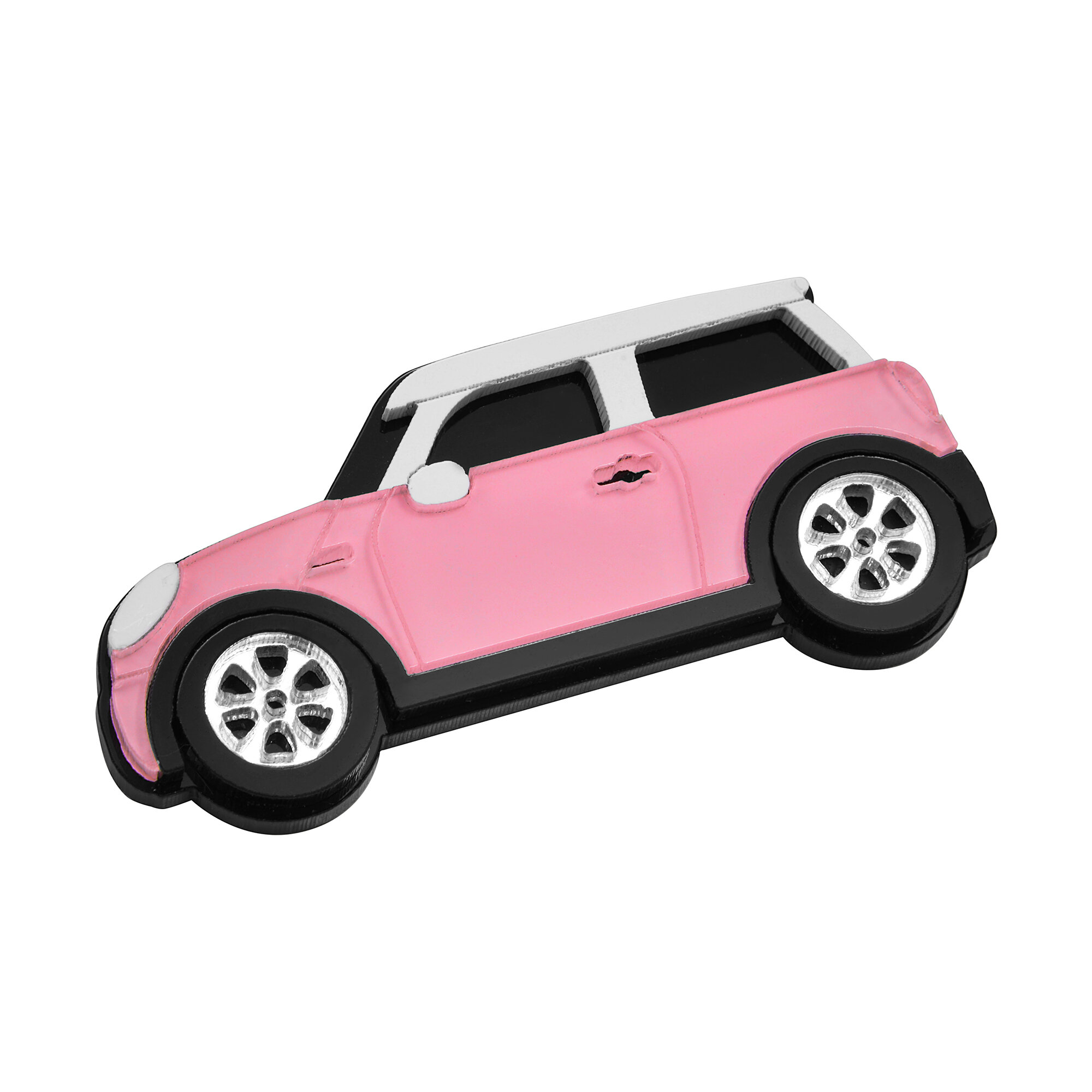 Брошь MONOLAMA, розовый — фото 1