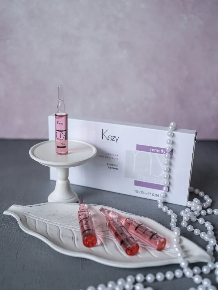 Обзор: Лосьон протеиновый Kezy My Therapy Protein Lotion, 1 ампула 10мл, 1 упаковка 10шт