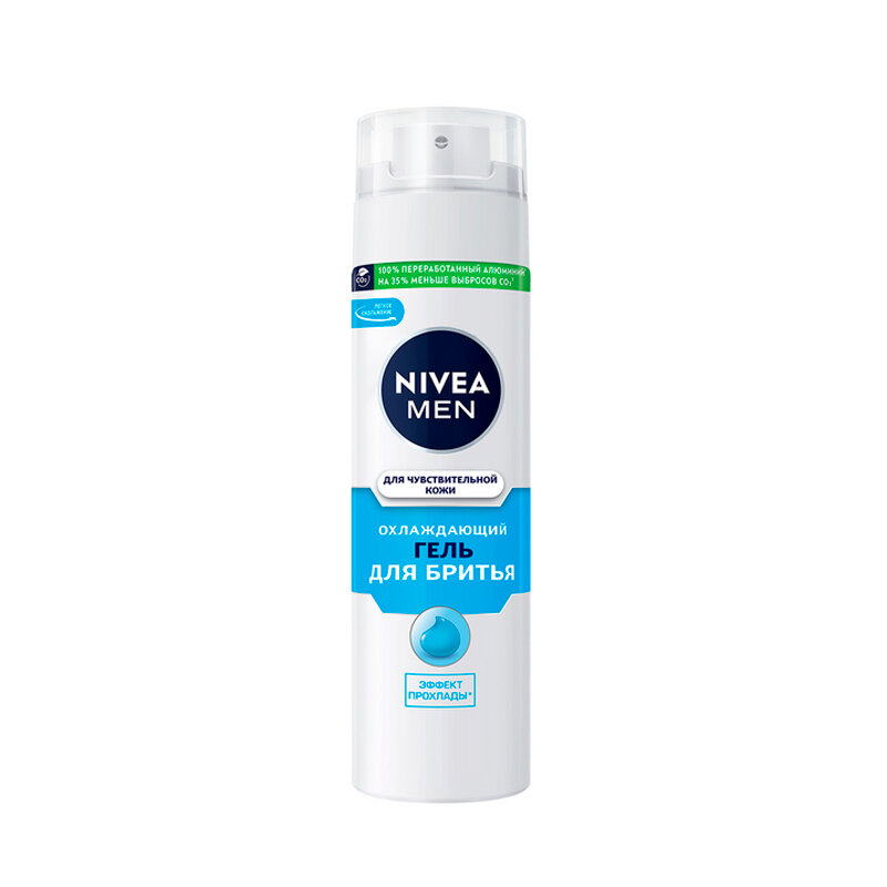 Гель для бритья Nivea Men Охлаждающий 200 мл