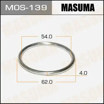 Прокладка глушителя MASUMA MOS-139, 2 штуки