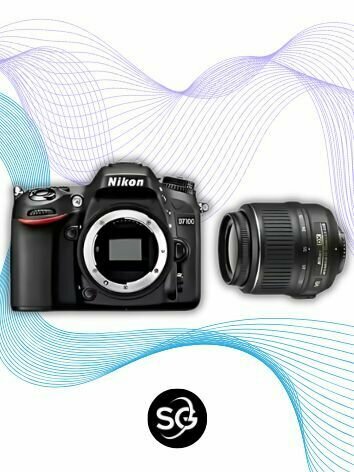 Зеркальный фотоаппарат Nikon D7100 kit 18-105mm VR
