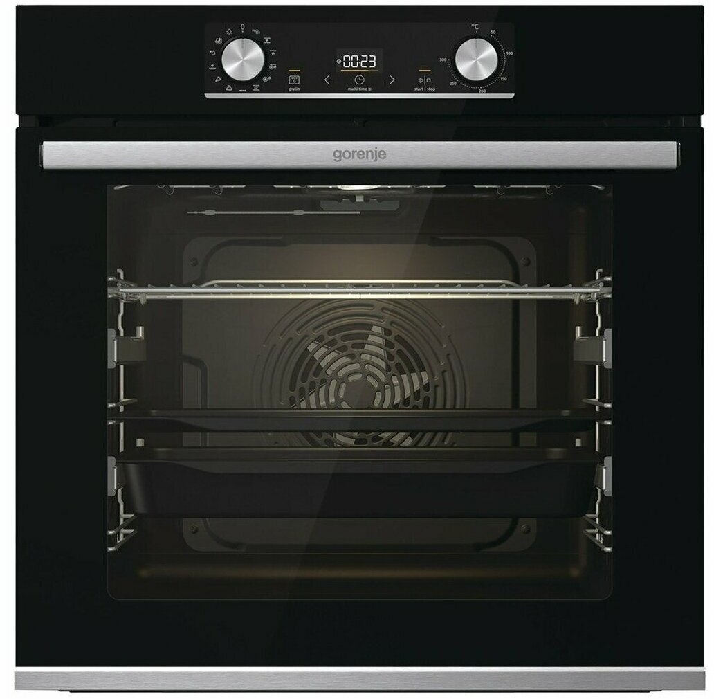 Духовой шкаф электрический GORENJE BOSX6737E09BG черный сенсор. диспл