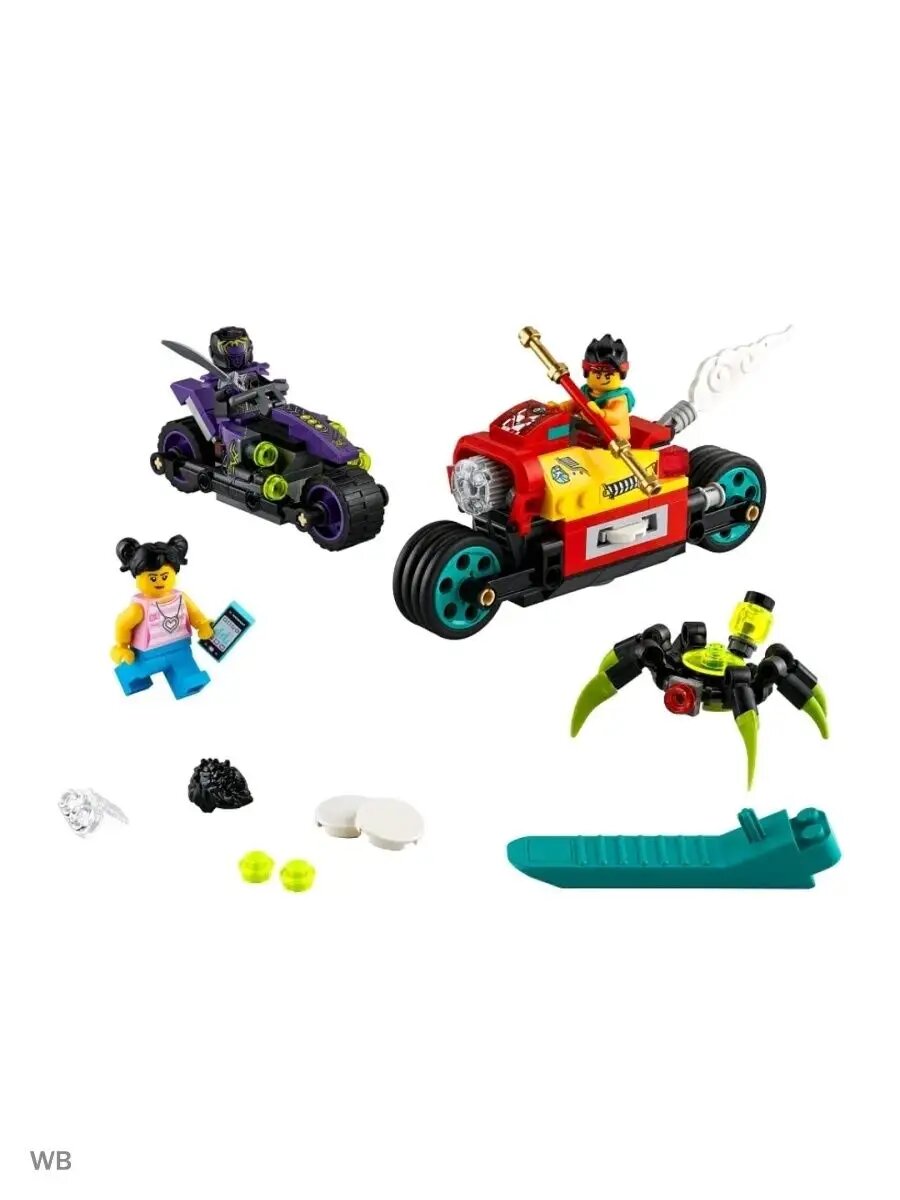 Конструктор набор Monke Kid Небесный мотоцикл аналог LEGO