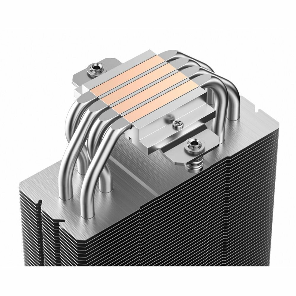 Кулер для процессора ID-Cooling SE-214-XT DF WHITE Soc115x/1700/AMD 180W (SE-214-XT DF WHITE) белый — фото 1