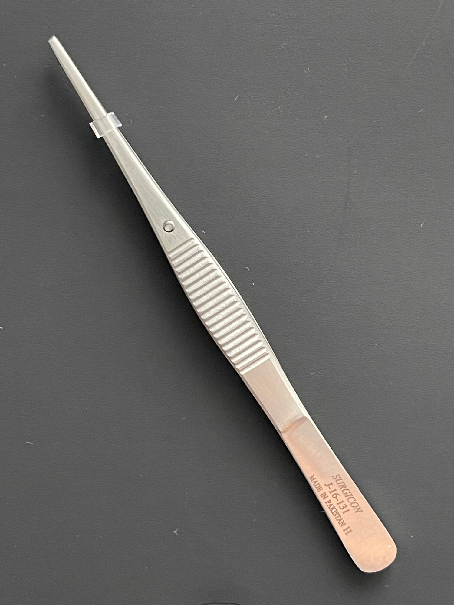Пинцеты Пинцет медицинский прямой 10cм Surgicon J-16-131, нержавеющая сталь