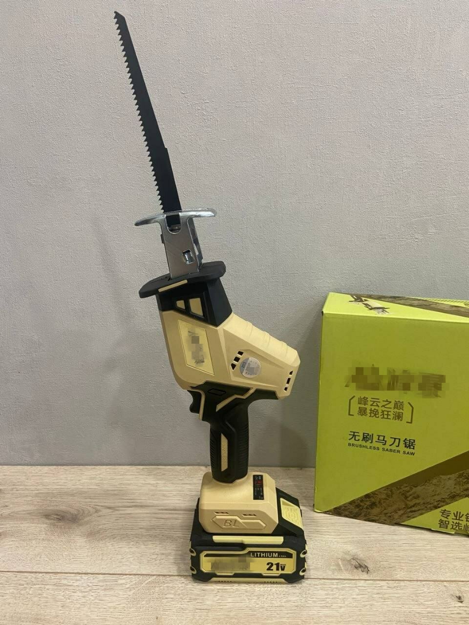 Сабельная пила FB, BL Brushless мотор, 2800 ход/мин, 2 аккумулятора, 4 Ач
