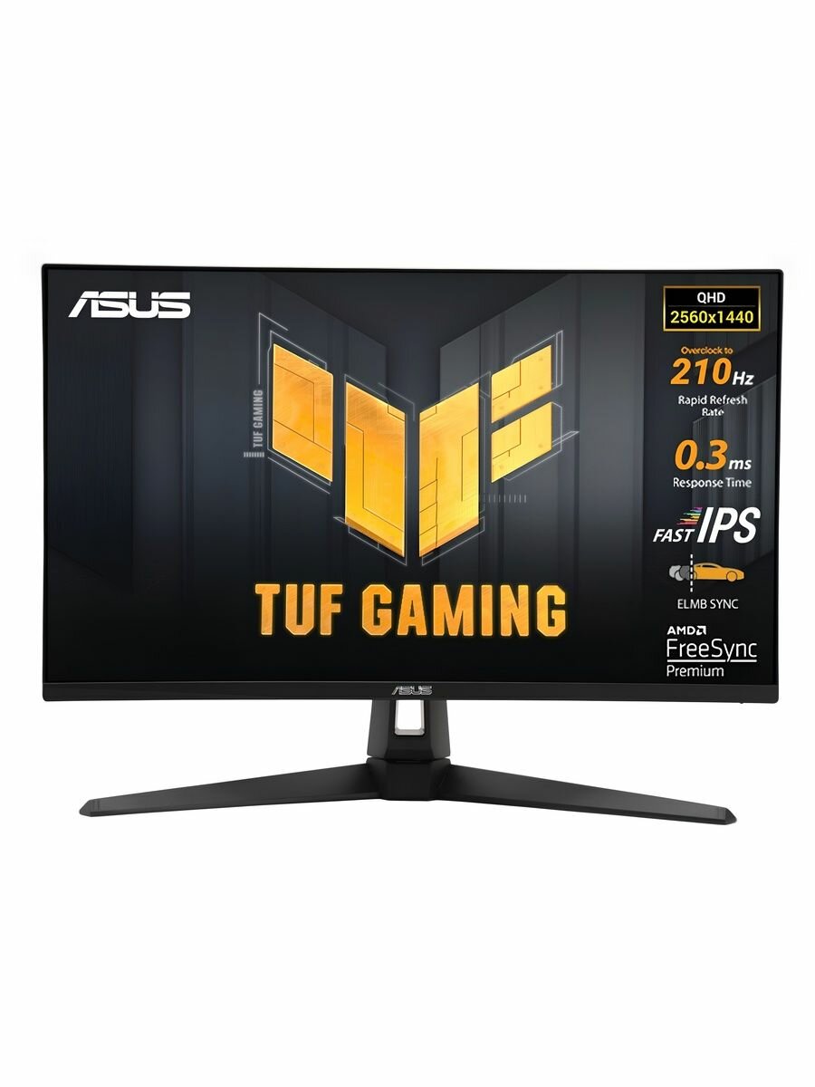27"Монитор ASUS TUF Gaming, черный