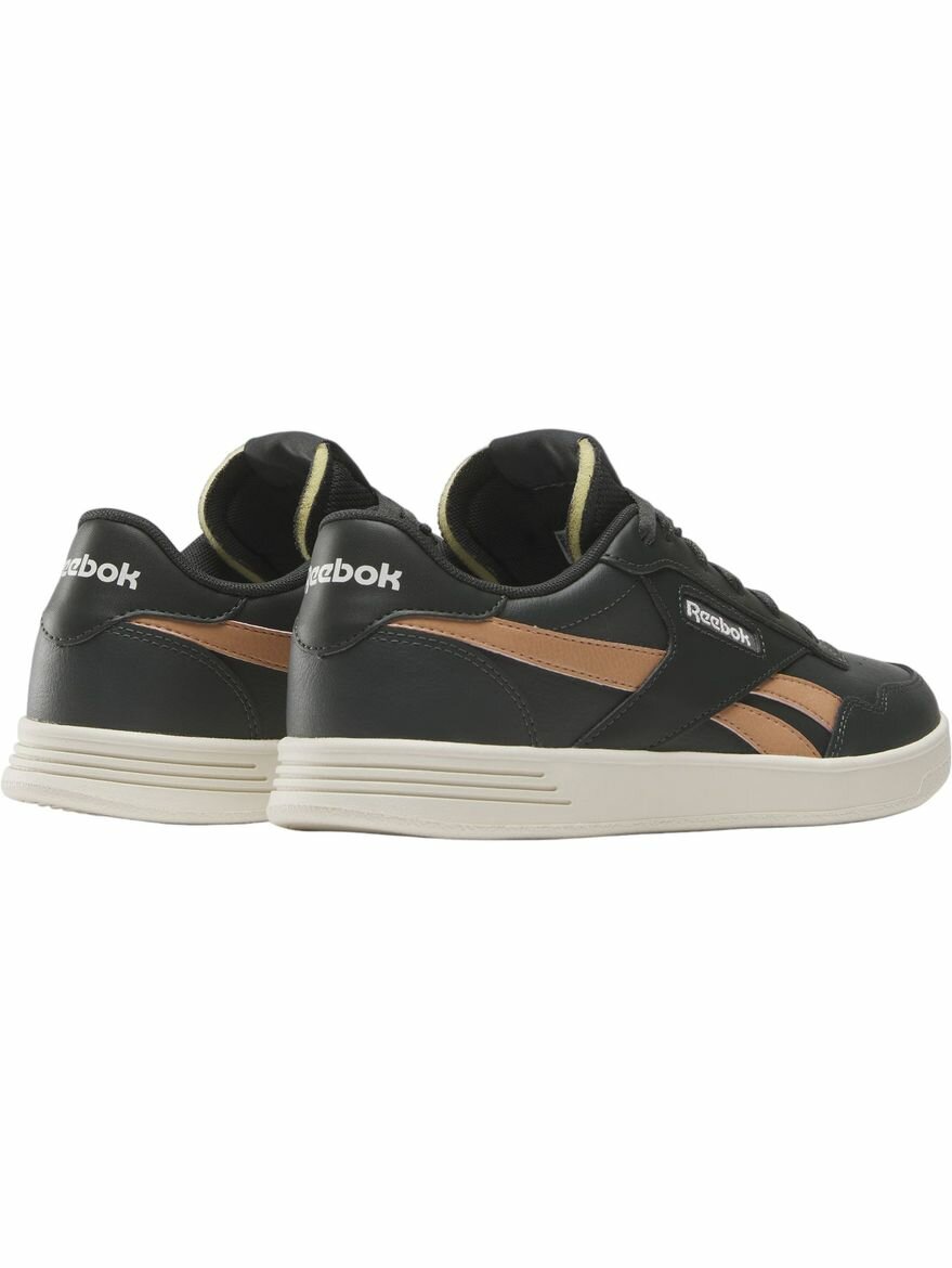 Кеды Reebok Court Advance W, полнота F, размер 6 US, черный/бежевый — фото 1