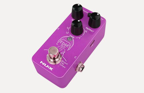 Изображение товара Педаль эффектов NUX Edge Delay NND-3, цифровая, 3 типа задержки, фиолетовая