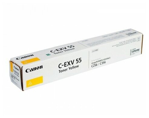 Canon C-EXV55Y (2185C002) картридж желтый (18000 стр.)