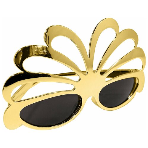 Карнавальные очки пластиковые Диадема золото карнавальные очки царские золотистые