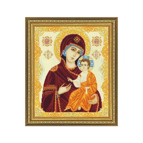 фото Набор для вышивания "riolis" "сотвори сама" 1575 "богоматерь иверская" 29 х 35 см риолис