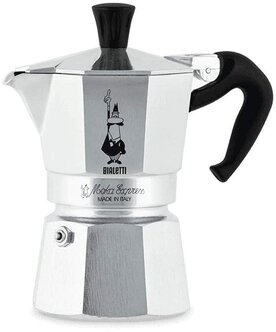 Стоит ли покупать Гейзерная кофеварка Bialetti Moka Express 1162 (3 чашки)? Отзывы на Яндекс Маркете