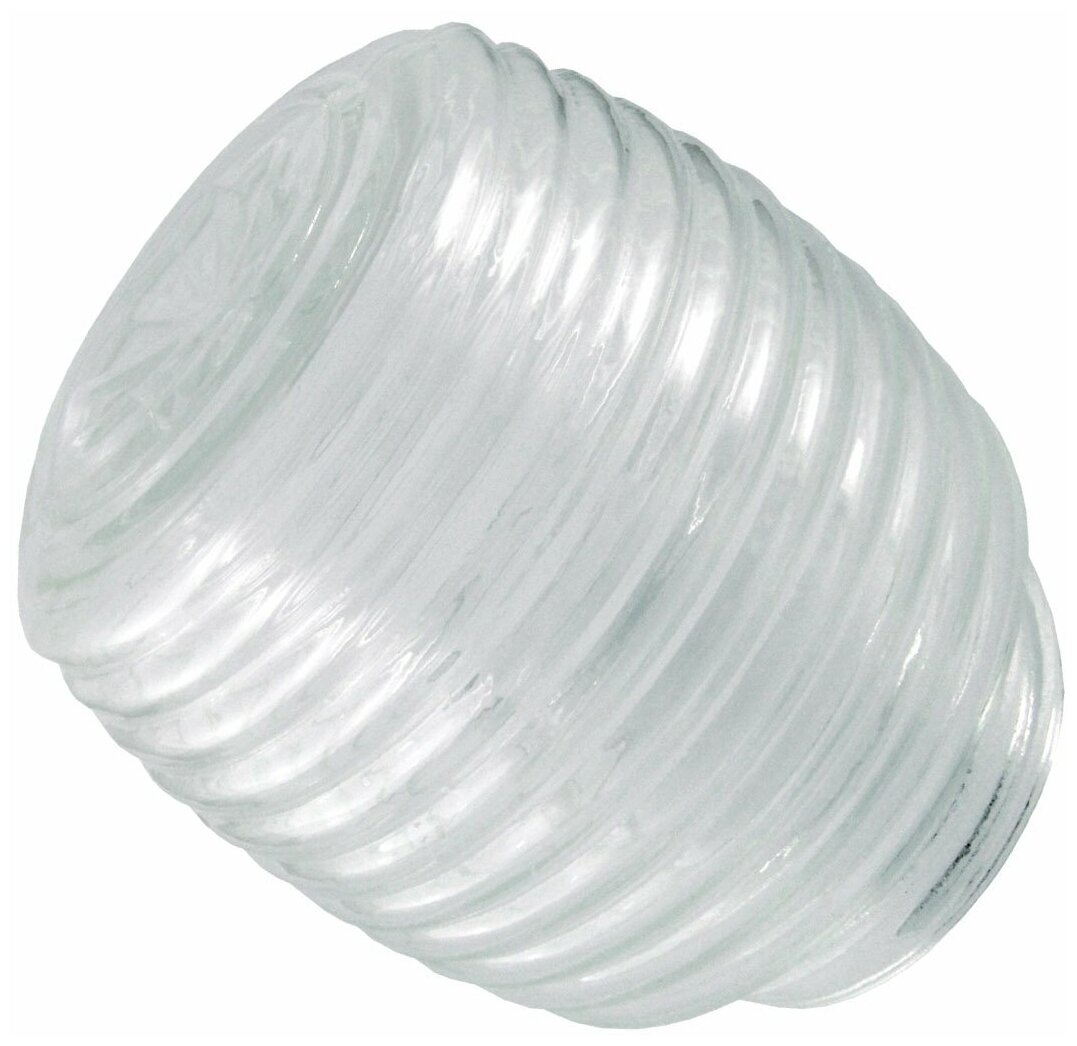 Рассеиватель шар-стекло (прозрачный) 62-001-А 85 "Бочонок" TDM {SQ0321-0032}