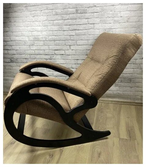 Кресло-качалка Классика для дома и дачи, цвет коричневый