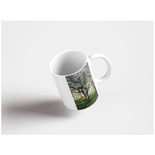 фото Кружка "блум, цвести, глубина резкости 320 мл. белая" lotsprints