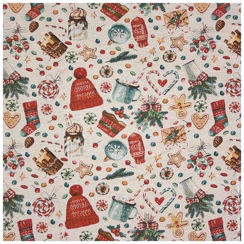 Гобеленовая ткань Конфетти. Отрез 150х200см