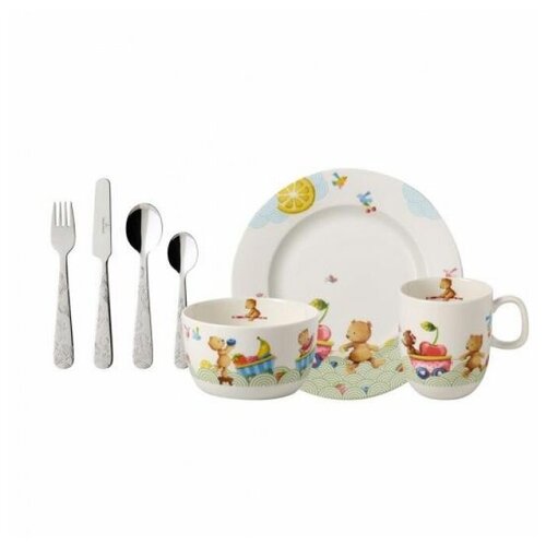 Villeroy & Boch Детский набор посуды 7 предметов в подарочной упаковке Hungry as a Bear Villeroy & Boch