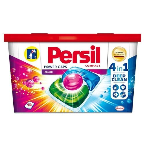 Капсулы для стирки Persil Color 4 в 1 210 г (14 капсул в упаковке) 1 шт.