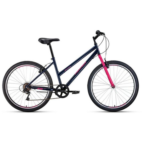 ALTAIR MTB HT 26 low 2020-2021, темно-синий/розовый велосипед для малышей altair mtb ht 20 low розовый белый ibk22al20086