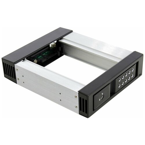 Корзина для жестких дисков Procase T3-101-SATA3-BK корзина procase a3 203 sata3 bl 3 sata3 sas 6gb hotswap aluminium mobie rack module 2x5 25 1xfan 80x15mm