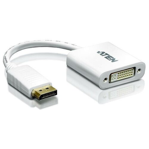 Конвертер сигнала DisplayPort в DVI ATEN VC965-AT, вес 0.04 кг, размеры 15x180x45 мм