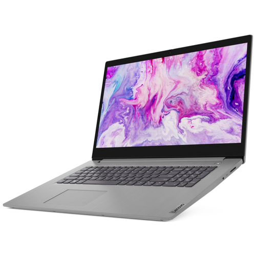 фото Ноутбук 17.3" hd+ lenovo ideapad 3 grey (amd ryzen 3 3250u/4gb/256gb ssd/nodvd/vga int/no os) (81w2009lrk)