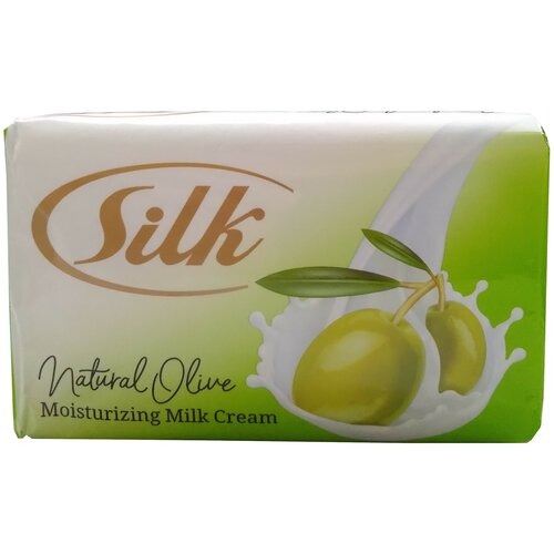 Туалетное мыло SILK NATURAL OLIVE, 115 гр.