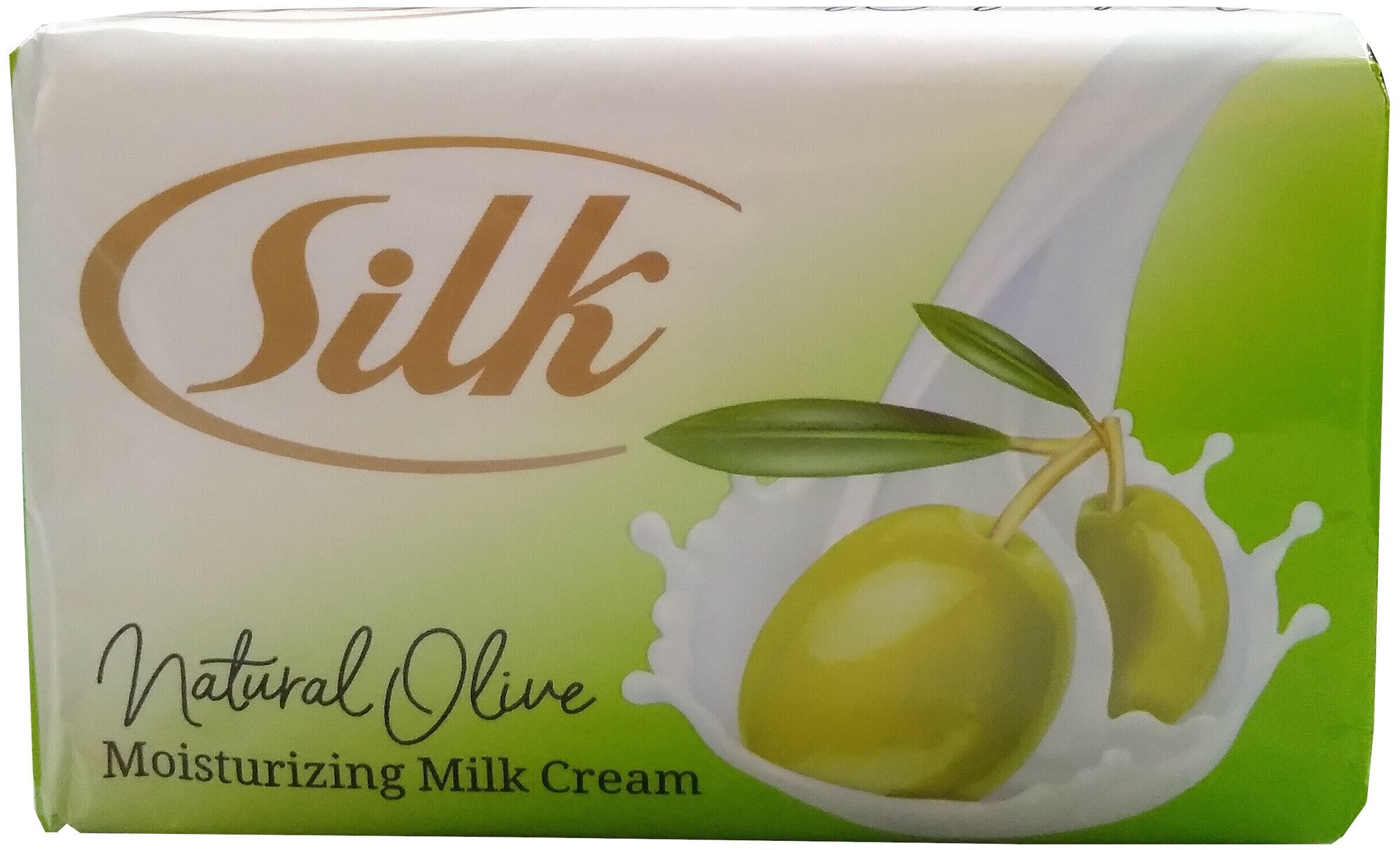 Туалетное мыло SILK NATURAL OLIVE, 115 гр.