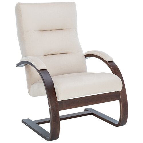 фото Кресло leset монэ, орех текстура, ткань v18