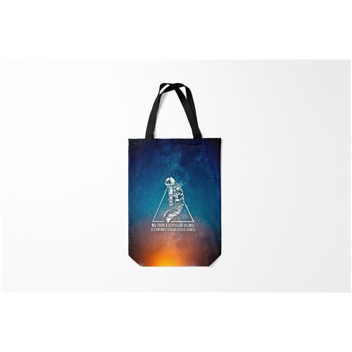 фото Сумка-шоппер / 31х42 см / рок / русский сплин линия жизни burnettie